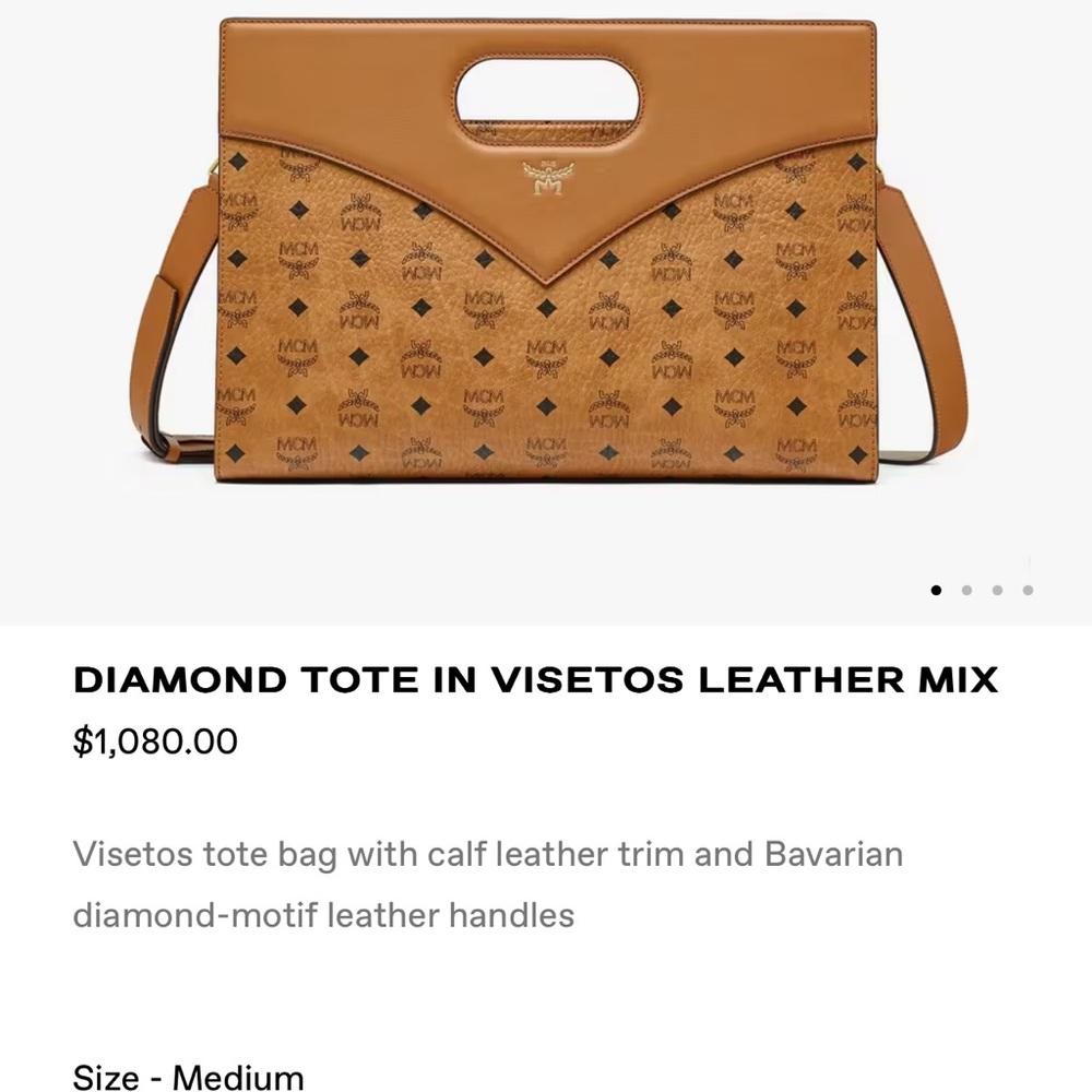 MCM DIAMOND - Medium NWT